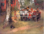 Boxed Note Cards, Carl Larsson Breakfast under the big birch