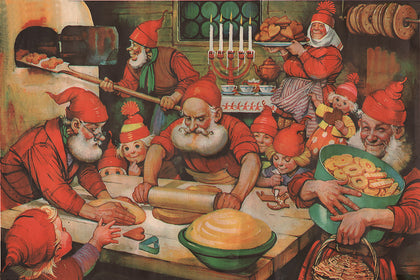 Helge Artelius Tomte Placemat