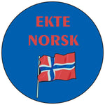 Ekte Norsk round button/magnet