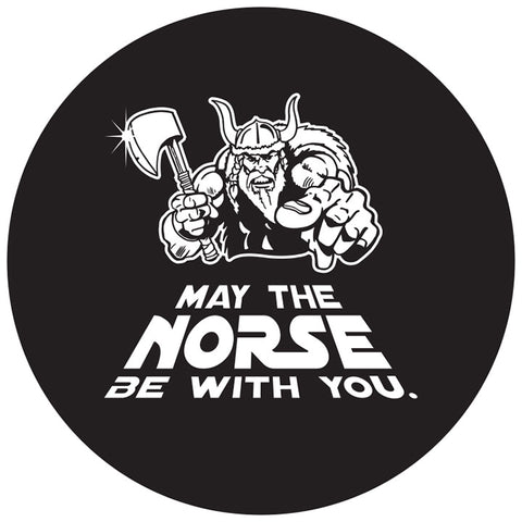 May the Norse be with you round button/magnet