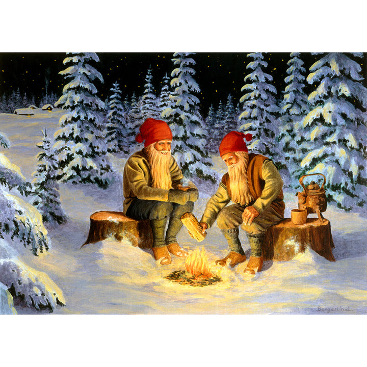 Boxed cards, Jan Bergerlind Tomtar fireside