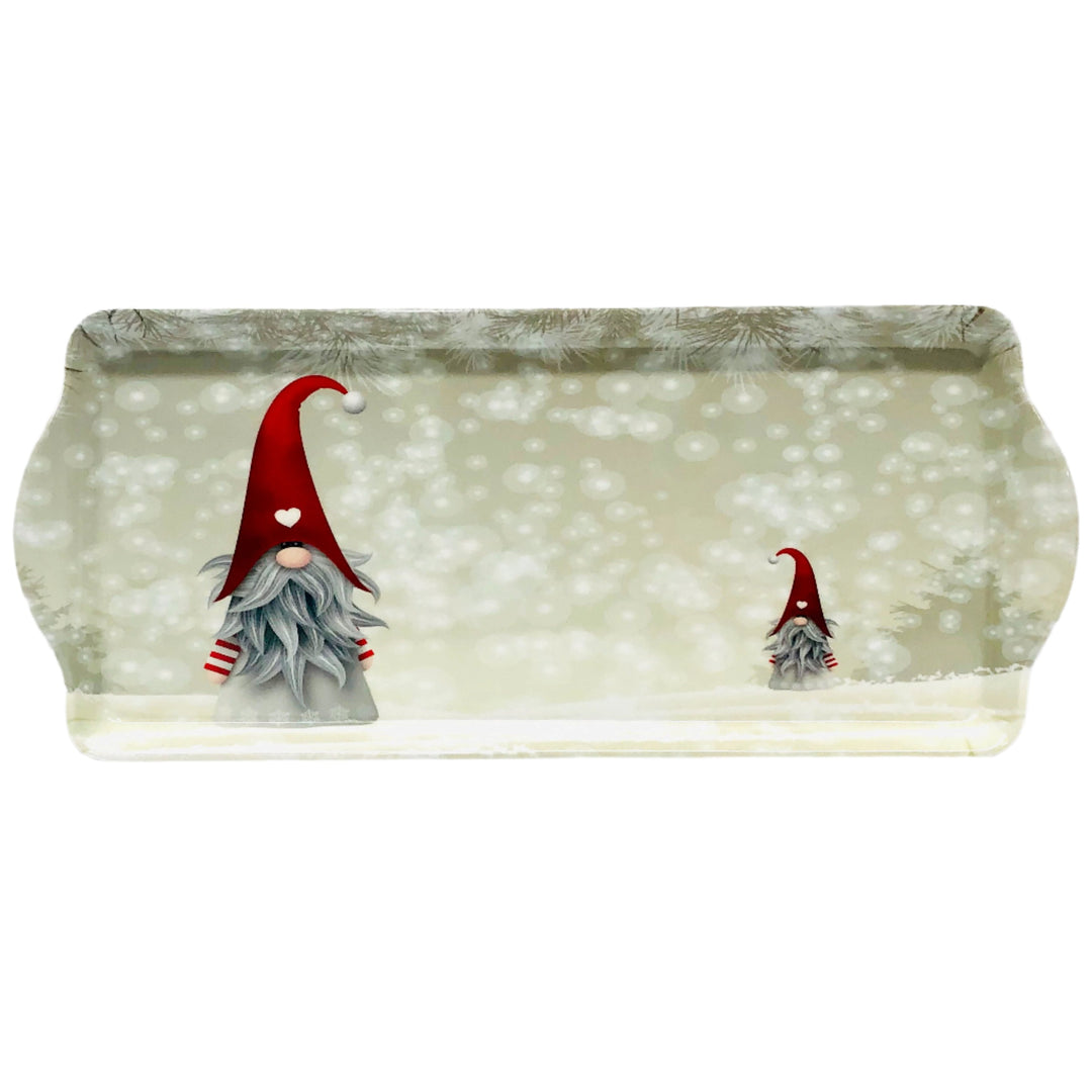 Almond Cake Serving Tray Gnome