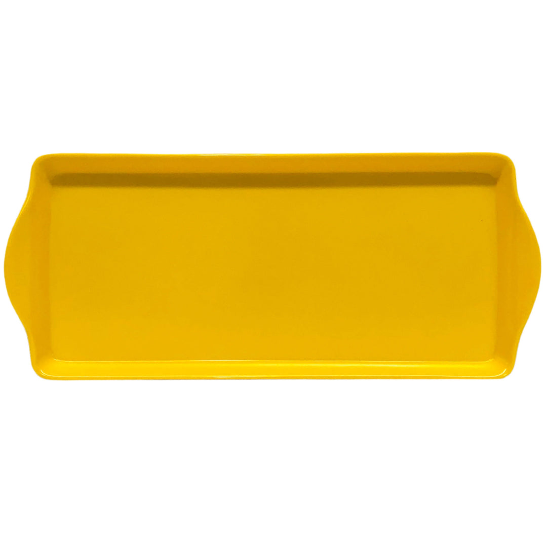 Almond Cake Serving Tray Yellow