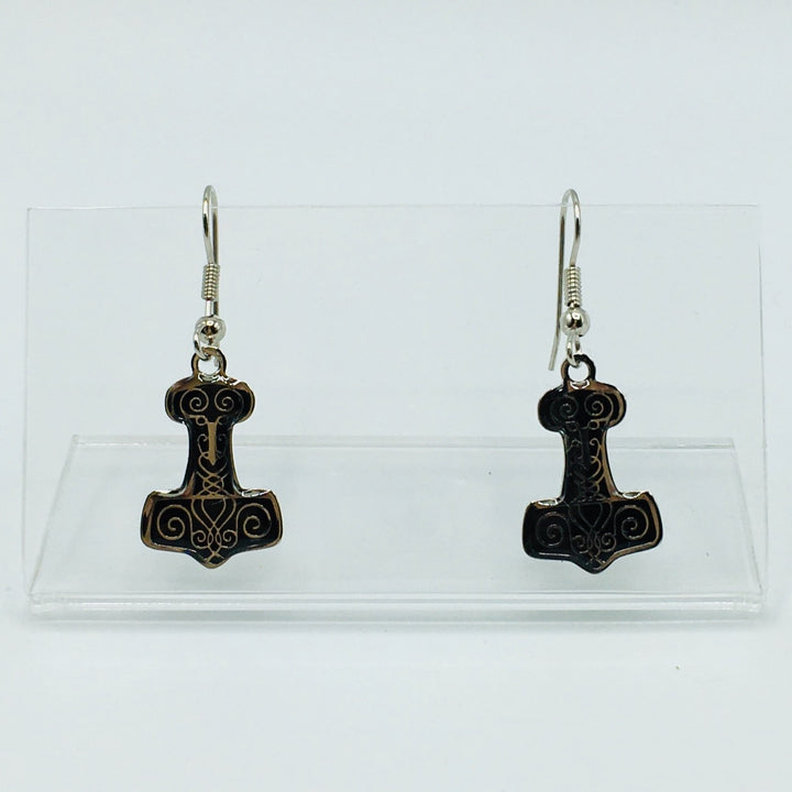 Thor's Hammer Earrings