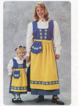 Swedish National Costume Dress for Girls