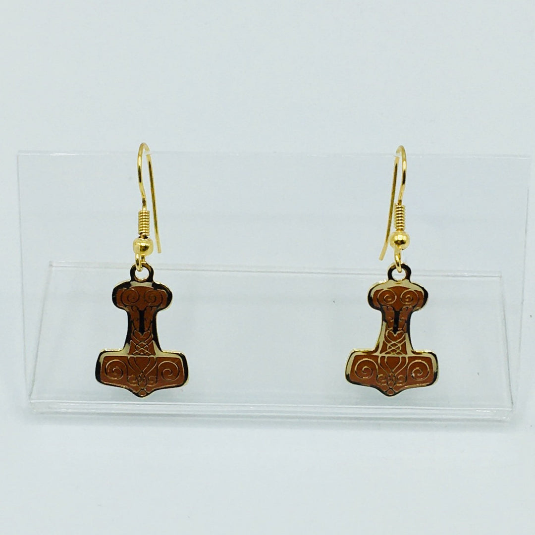 Thor's Hammer Earrings