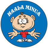 Haala Minua (hug me) round button/magnet