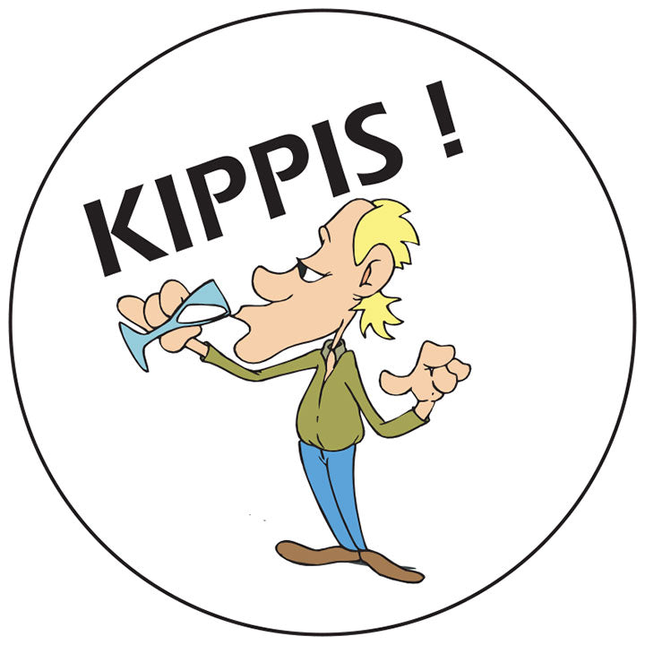 Kippis round button/magnet