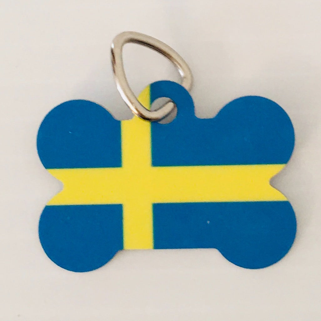 Pet Tag - Sweden Dog Bone