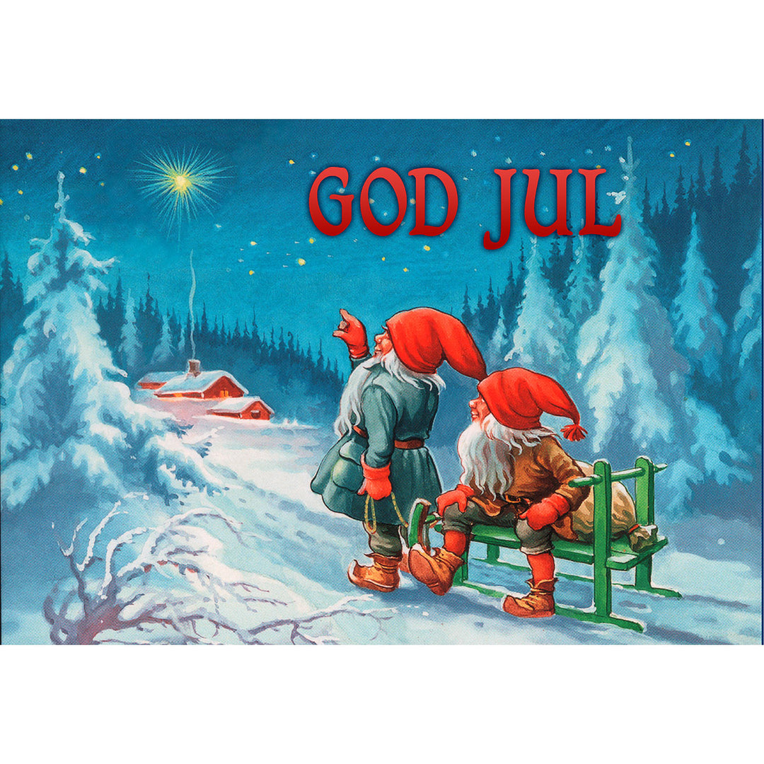 Rectangle Magnet, Blue Sky God Jul