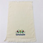 Finger tip towel - Tervetuloa Flowers on Cream