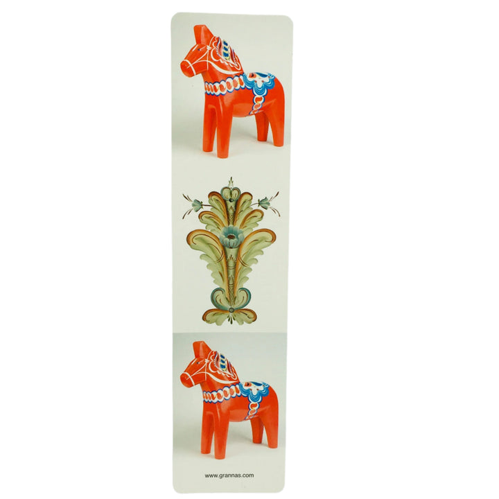 Dala Horse & Kurbits Bookmark