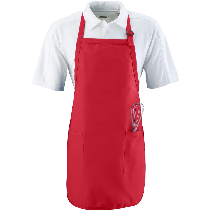 Apron - Embroidered Danish colors Viking Ship