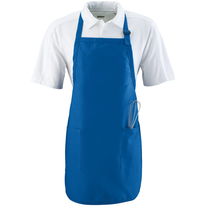 Apron - Embroidered Swedish colors Viking Ship