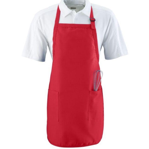 Apron - Embroidered Blue Floral