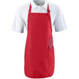 Apron - Embroidered God Jul Candy Cane