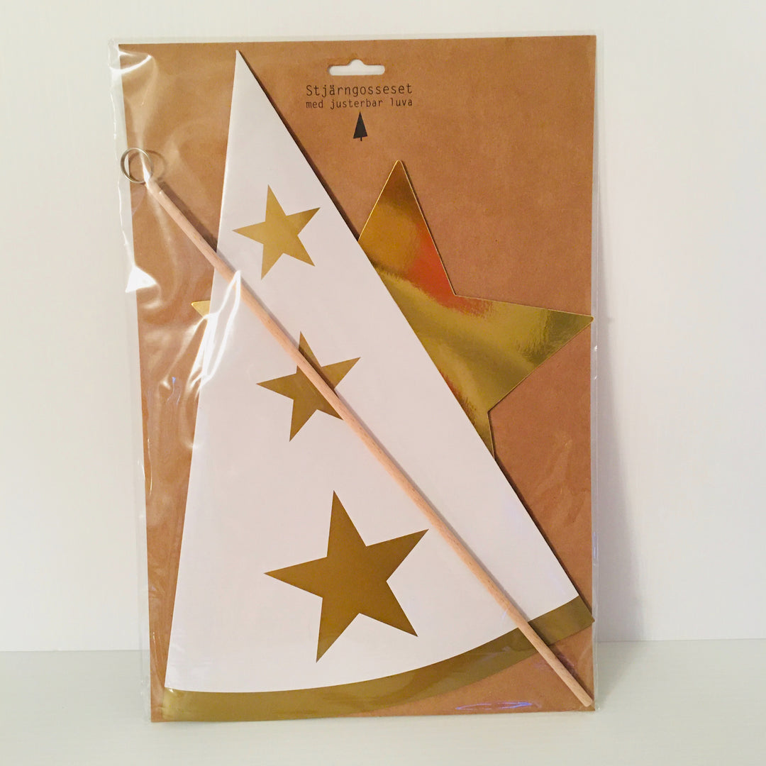 Star Boy Hat & Wand Set for Lucia Procession