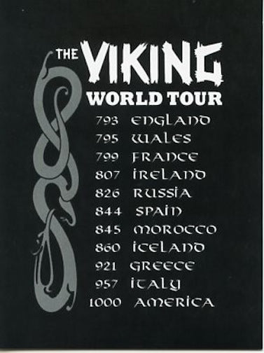 Boxed Note Cards, Viking World Tour