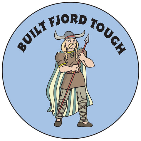 Built Fjord tough round button/magnet