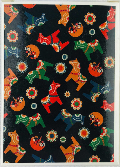 Dala horse playing cards