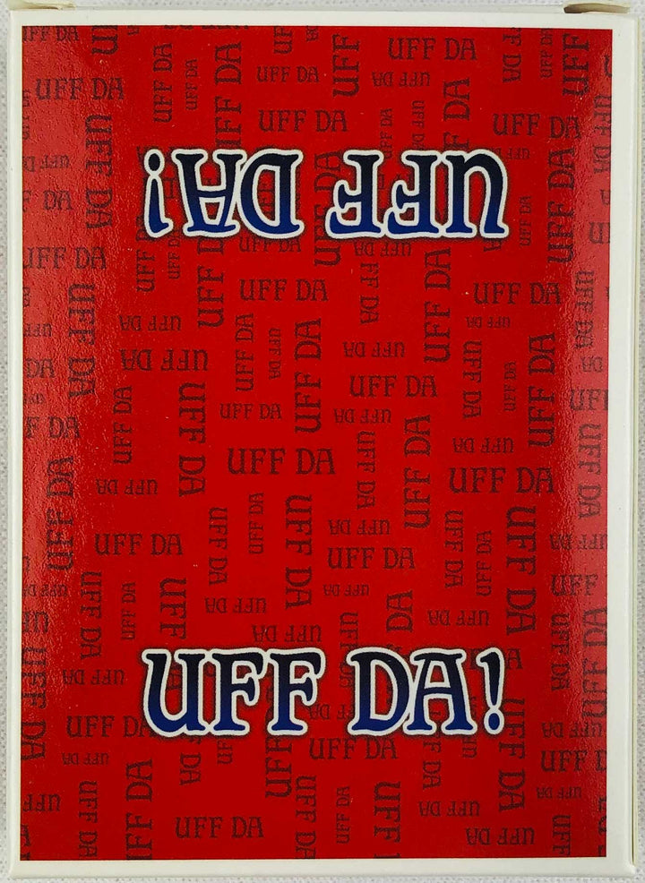 Uff da playing cards