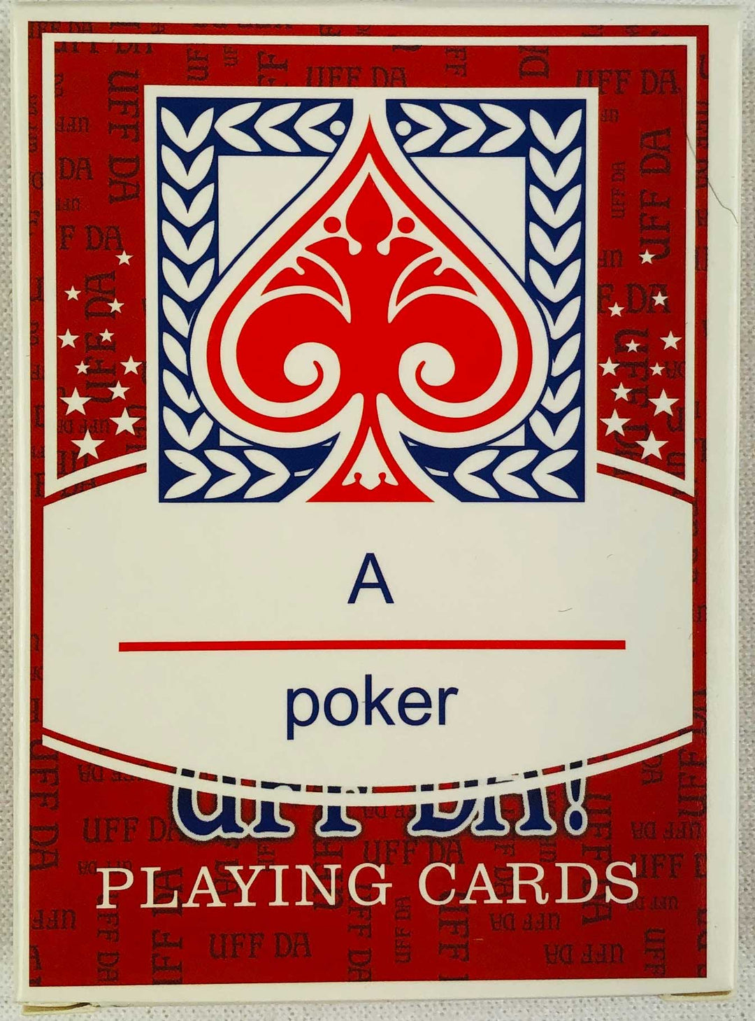 Uff da playing cards