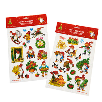 Gnome Tomte Christmas Stickers