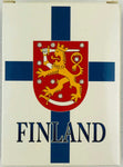 Finland Flag & Crest playing cards