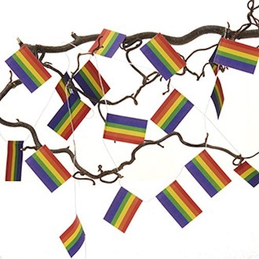 Rainbow Flag Garland