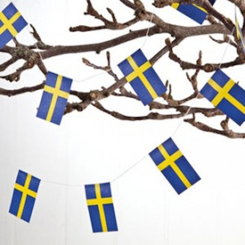 Sweden Flag Garland