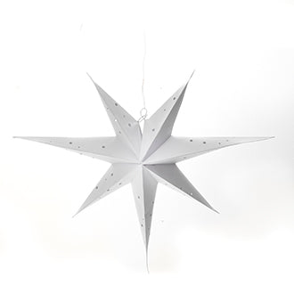 White Advent Star