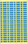 Sweden Flag Stickers - 80 pc