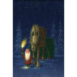 Boxed cards, Eva Melhuish Tomte and Horse with Torch