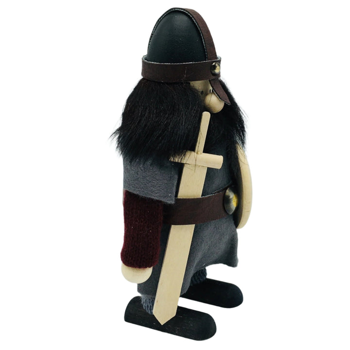 Wooden Viking with Sword & Shield