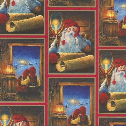 Johnnie Jacobsen Nisse Gift wrap or Craft paper