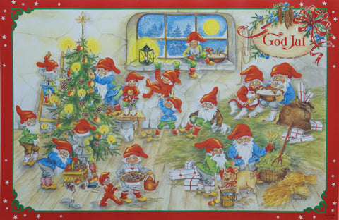 Ingrid Elf Christmas Poster