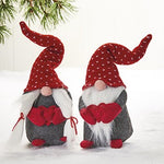 SALE Gnome holding heart couple