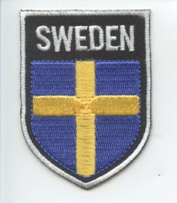 Sweden Flag Sew on Patch