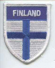 Finland Flag Sew on Patch