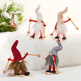 Gnome Skiers - Set of 4