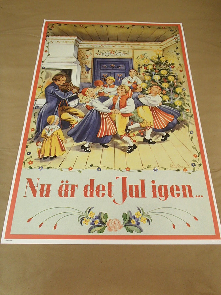 Stina Broome Christmas Poster