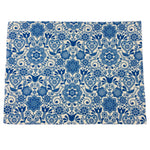 Blue Folk Art Placemat