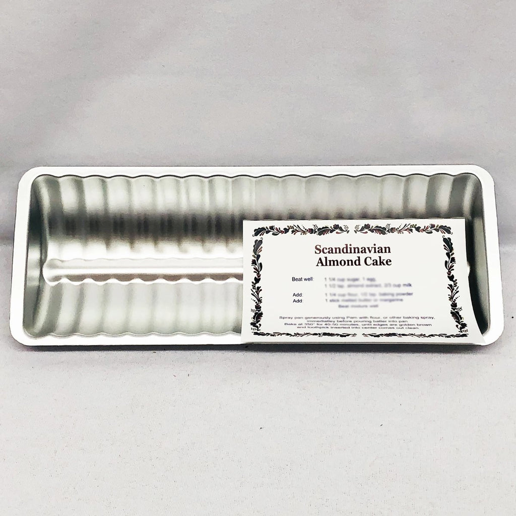 Buy Scandinavian Swedish Almond Cake Pan With Recipe B250 Online in India 