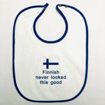 Baby Bib, Finnish never looked this good on Royal