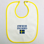 Baby Bib, Swede Indeed on Yellow