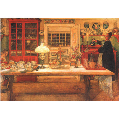 Boxed cards, Carl Larsson kitchen table