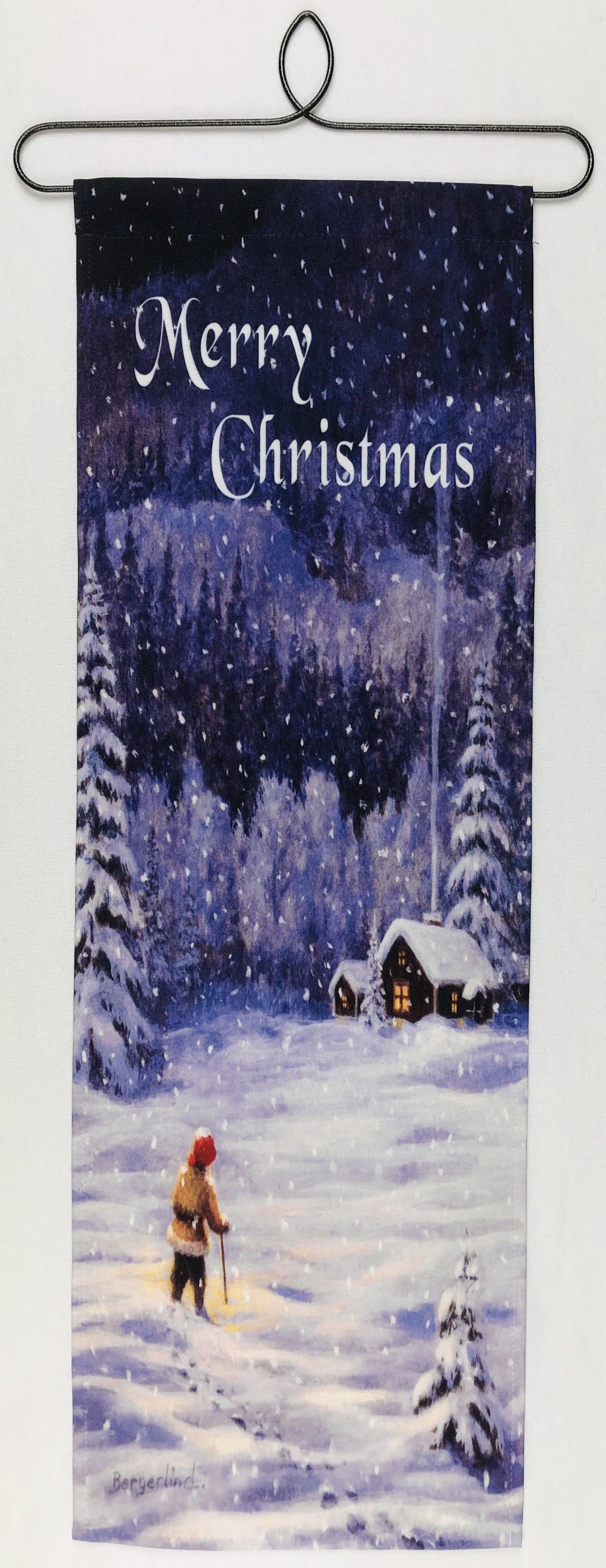 Jan Bergerlind Christmas Fabric wall hanging