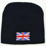 Knit beanie hat - United Kingdom flag
