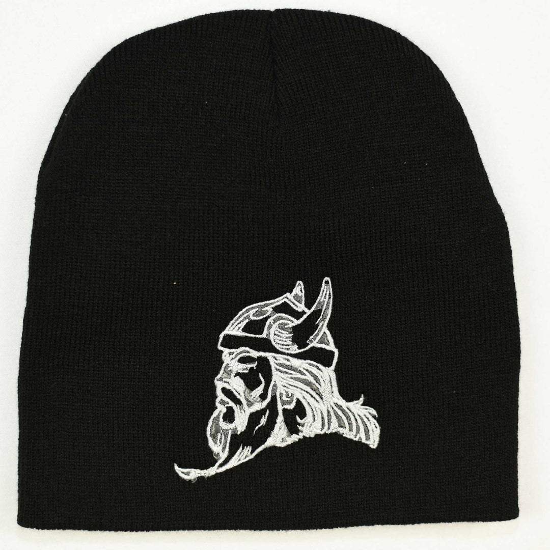 Knit beanie hat - Viking