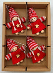 Gnome ornaments - Box of 4